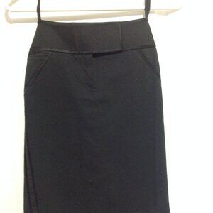 Belted Chic Pencil Skirt